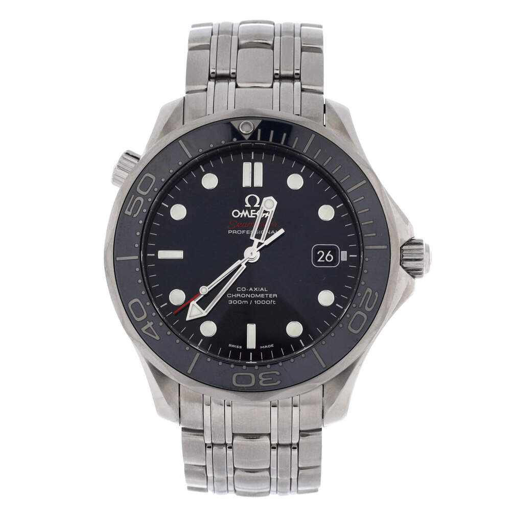 Omega 41 Seamaster Professional Diver 300M Co-Axial Chronometer Automatic Watch
